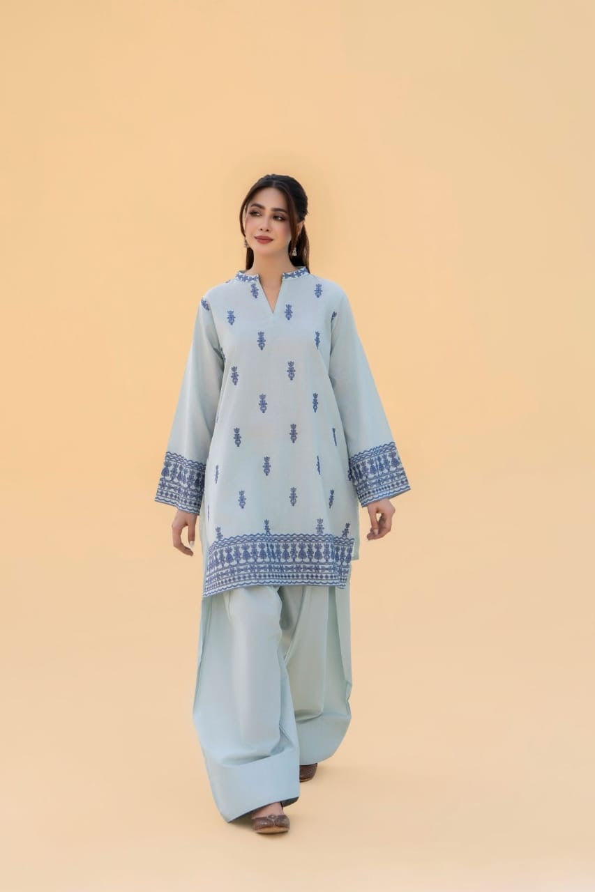 2 piece embroidery
